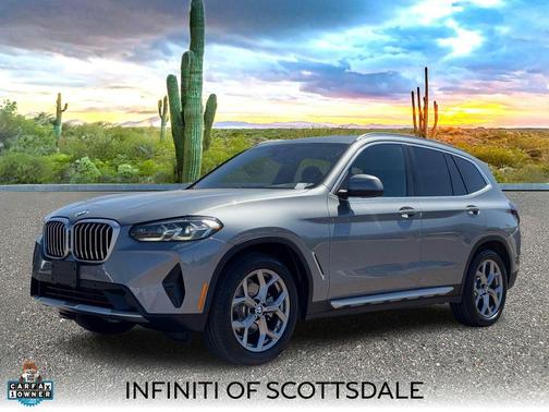 Gray Metallic 2023 BMW X3 sDrive30i