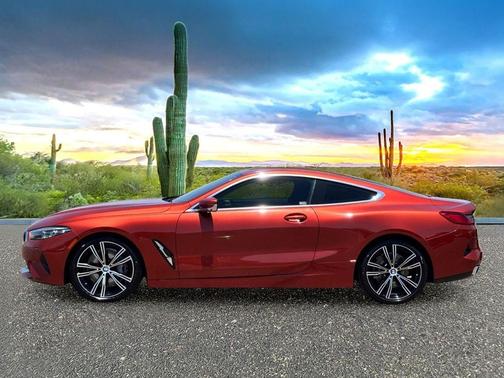 Sunset Orange Metallic 2021 BMW 840 i