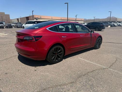 Red Multi-Coat 2018 Tesla Model 3 Long Range