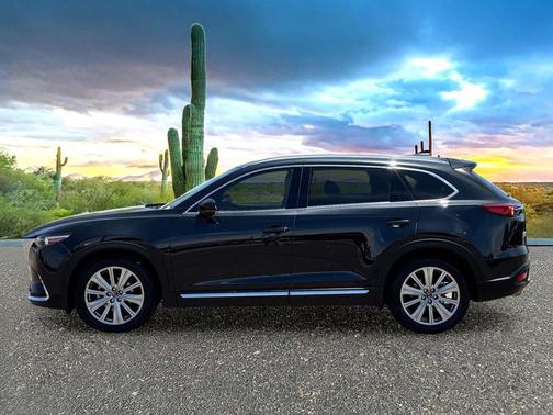 Jet Black Mica 2022 Mazda CX-9 Signature