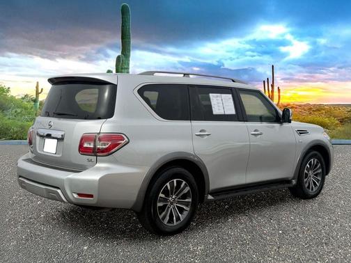 Brilliant Silver 2018 Nissan Armada SL