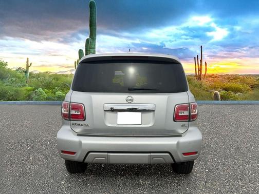 Brilliant Silver 2018 Nissan Armada SL