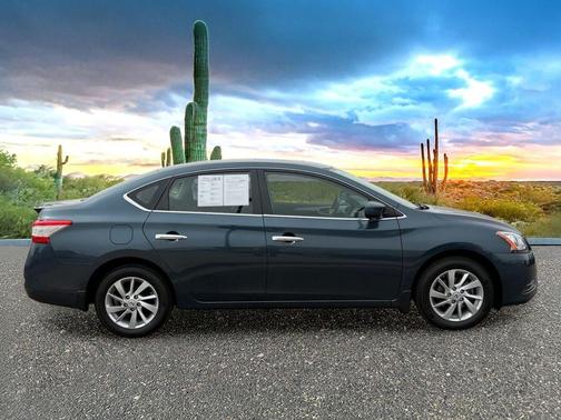 Graphite Blue 2015 Nissan Sentra SV