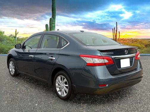 Graphite Blue 2015 Nissan Sentra SV