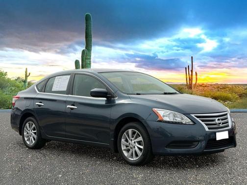 Graphite Blue 2015 Nissan Sentra SV