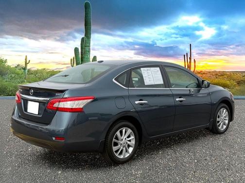 Graphite Blue 2015 Nissan Sentra SV