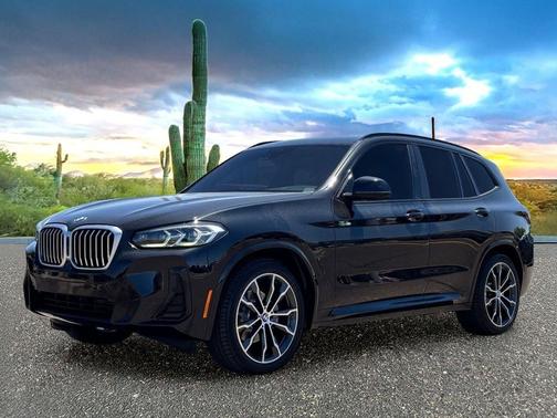 Black Sapphire Metallic 2022 BMW X3 sDrive30i
