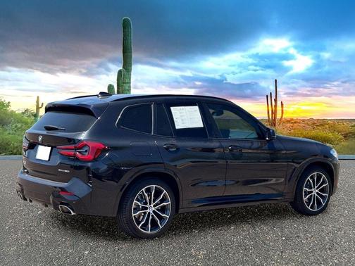 Black Sapphire Metallic 2022 BMW X3 sDrive30i