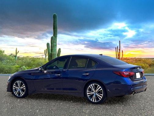 Grand Blue 2023 INFINITI Q50 3.0t SENSORY