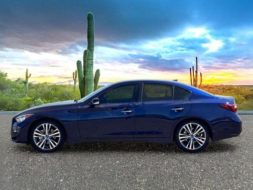 Grand Blue 2023 INFINITI Q50 3.0t SENSORY