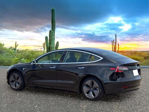 Black 2018 Tesla Model 3 Long Range
