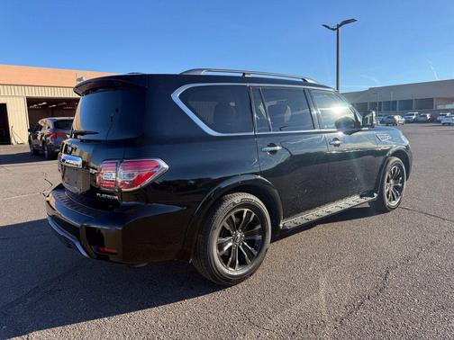 Super Black 2019 Nissan Armada Platinum