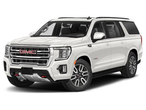 White Frost Tricoat 2022 GMC Yukon XL 4WD AT4