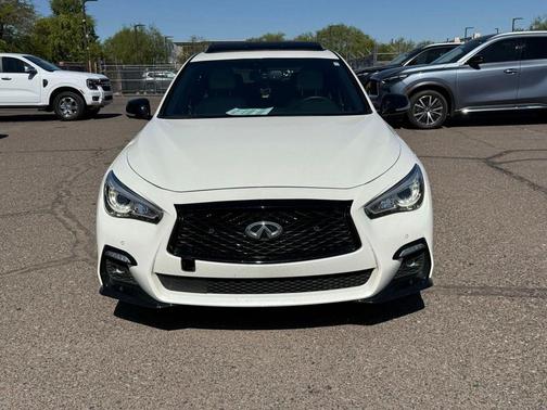 Majestic White 2023 INFINITI Q50 3.0t SENSORY