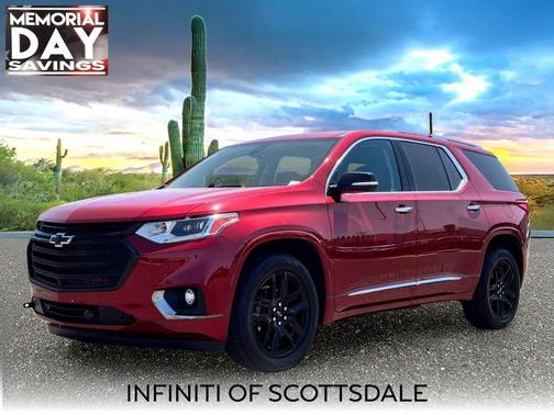 Cajun Red Tintcoat 2020 Chevrolet Traverse Premier