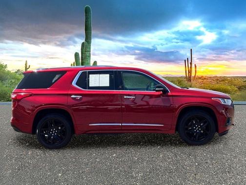 Cajun Red Tintcoat 2020 Chevrolet Traverse Premier