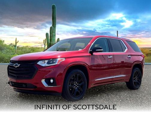 Cajun Red Tintcoat 2020 Chevrolet Traverse Premier