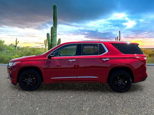 Cajun Red Tintcoat 2020 Chevrolet Traverse Premier