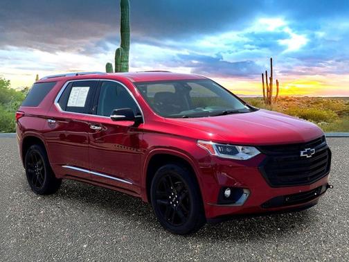 Cajun Red Tintcoat 2020 Chevrolet Traverse Premier