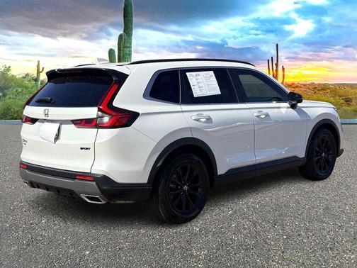 Platinum White Pearl 2024 Honda CR-V Hybrid Sport FWD