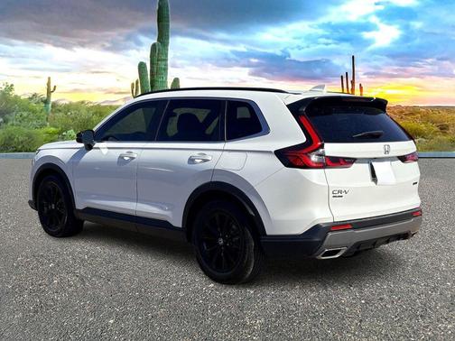 Platinum White Pearl 2024 Honda CR-V Hybrid Sport FWD