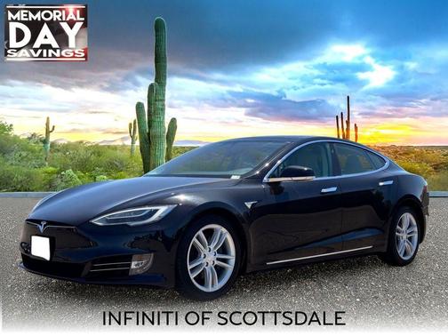 Black 2016 Tesla Model S