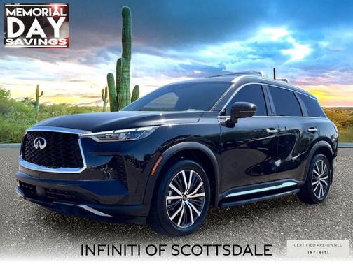 Mineral Black 2025 INFINITI QX60 SENSORY