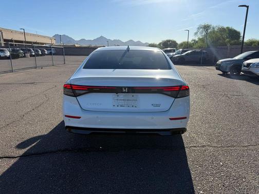 Platinum White Pearl 2023 Honda Accord Hybrid Touring
