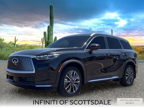 Mineral Black 2026 INFINITI QX60 LUXE FWD