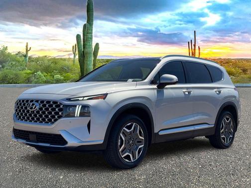 Shimmering Silver 2021 Hyundai SANTA FE Limited