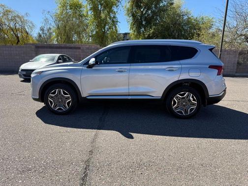Shimmering Silver 2021 Hyundai SANTA FE Limited
