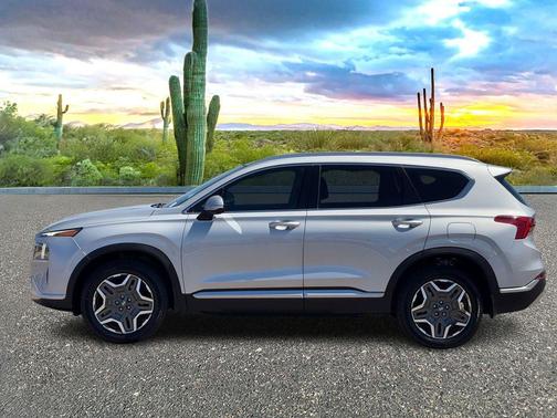 Shimmering Silver 2021 Hyundai SANTA FE Limited