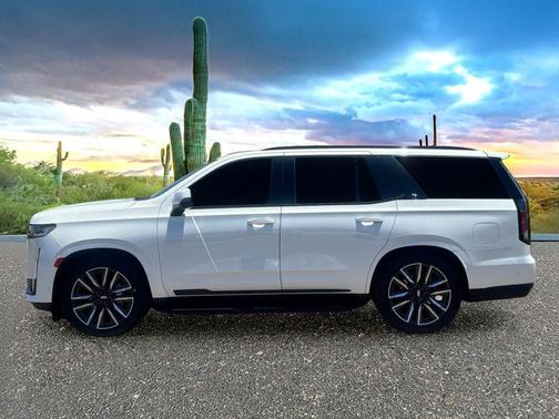 Crystal White Tricoat 2023 Cadillac Escalade Premium Luxury