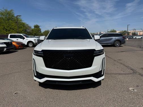 Crystal White Tricoat 2023 Cadillac Escalade Premium Luxury