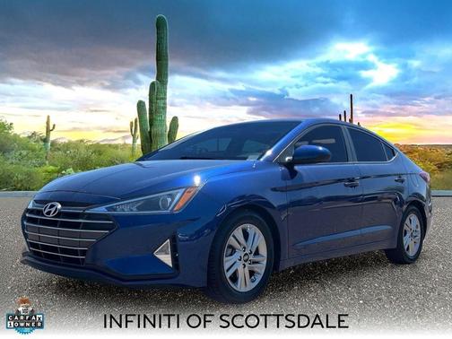 Lakeside Blue 2020 Hyundai ELANTRA Value Edition