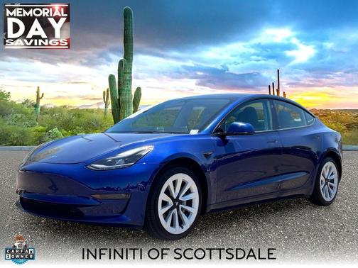 Deep Blue 2023 Tesla Model 3 Standard Range