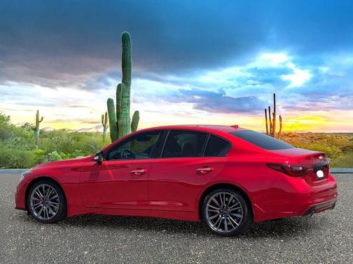Dynamic Sunstone Red 2023 INFINITI Q50 3.0t RED SPORT 400
