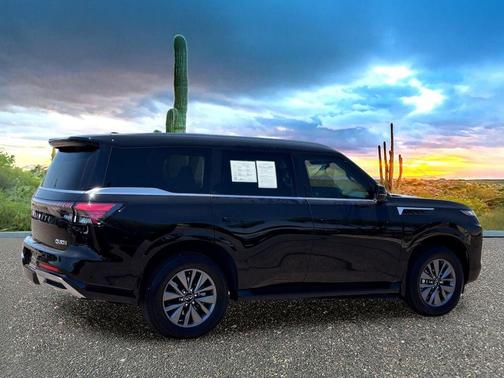 Black Obsidian 2026 INFINITI QX80 PURE AWD