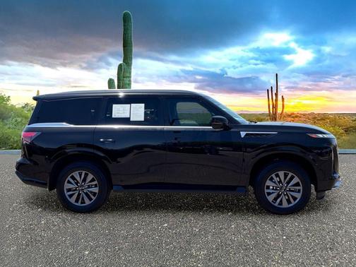 Black Obsidian 2026 INFINITI QX80 PURE AWD