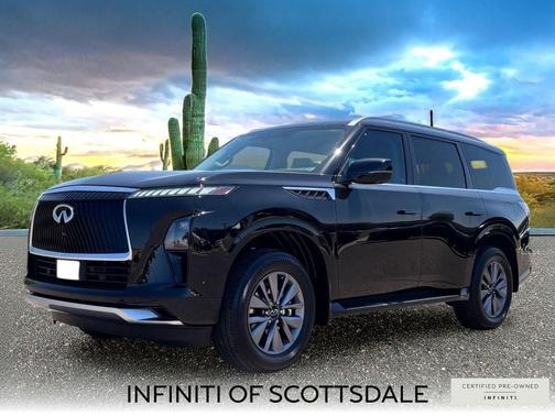 Black Obsidian 2026 INFINITI QX80 PURE AWD