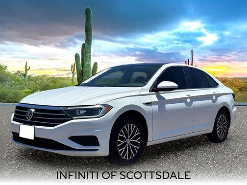 Pure White 2019 Volkswagen Jetta 1.4T SEL