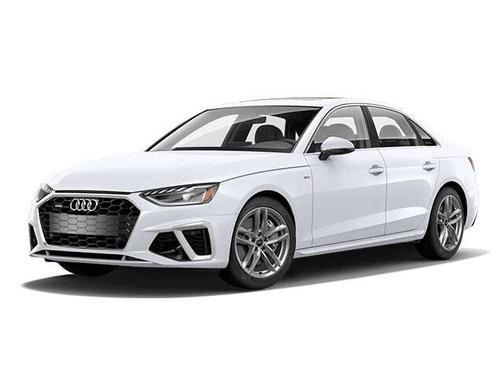 Glacier White Metallic 2022 Audi A4 45 S line Premium