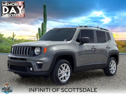 Sting-Gray Clearcoat 2022 Jeep Renegade Latitude