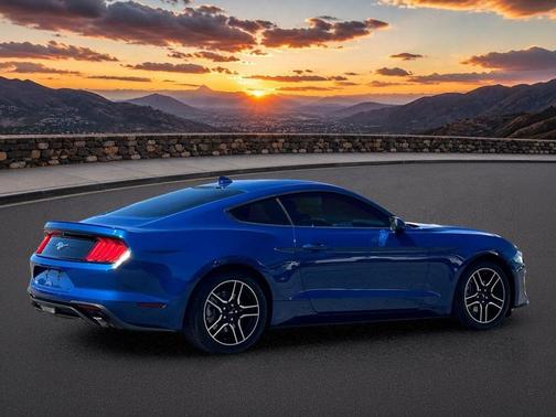 Atlas Blue Metallic 2022 Ford Mustang EcoBoost Premium