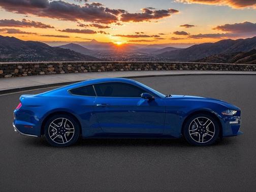 Atlas Blue Metallic 2022 Ford Mustang EcoBoost Premium