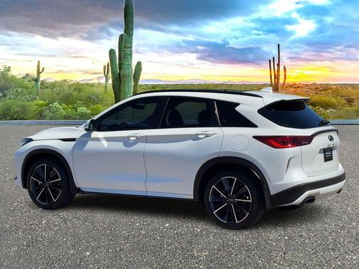 Radiant White 2023 INFINITI QX50 SPORT