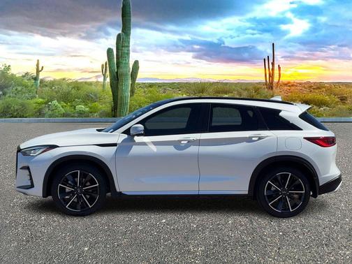 Radiant White 2023 INFINITI QX50 SPORT