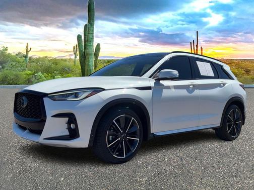 Radiant White 2023 INFINITI QX50 SPORT