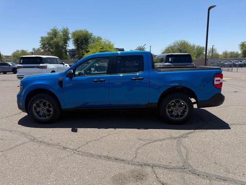 Blue 2026 Ford Maverick XLT