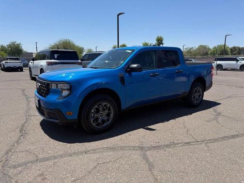 Blue 2026 Ford Maverick XLT
